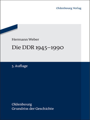 cover image of Die DDR 1945-1990